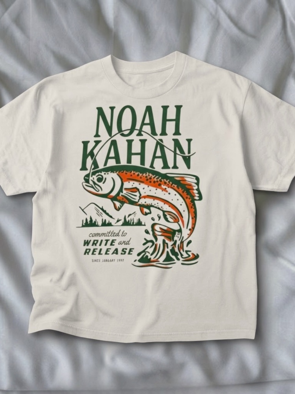 Noah Kahan Write & Release Stick Season T-Shirt